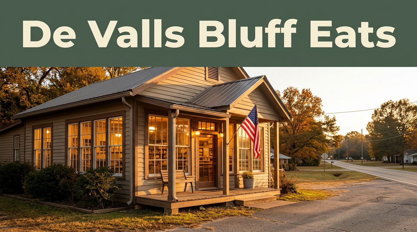 best restaurant De Valls Bluff