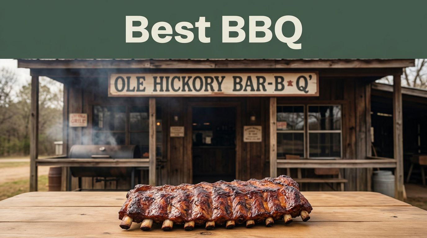 Best Restaurant in Hoxie, AR: Ole Hickory Bar-B-Q