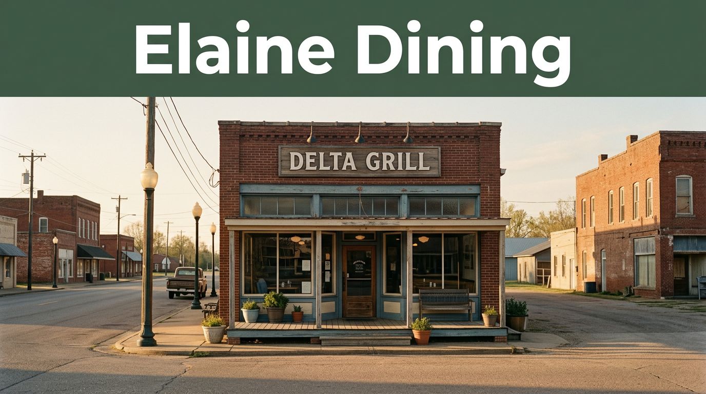 best restaurants Elaine Arkansas