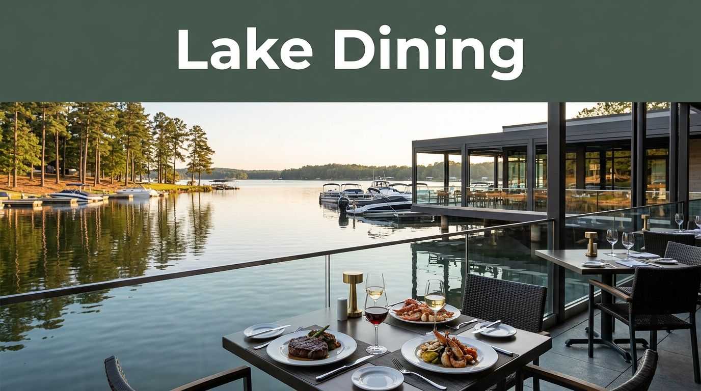 Best Restaurants on Lake Hamilton in Hot Springs, Arkansas