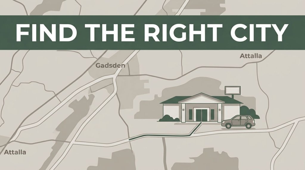 Cheap Hotels in Etowah County, AL: Fixing the Location