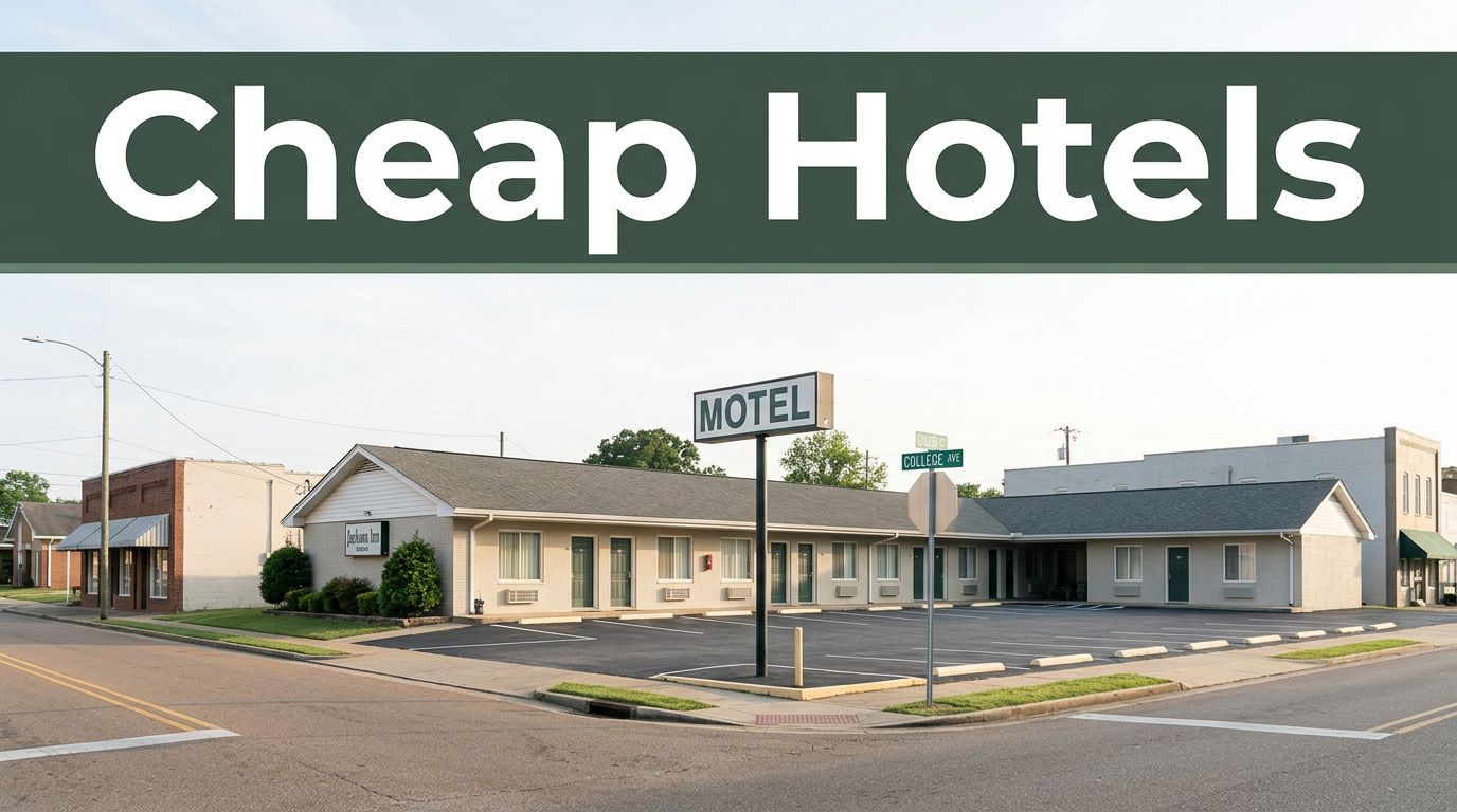Cheap Hotels in Jackson, Alabama: A Practical Guide