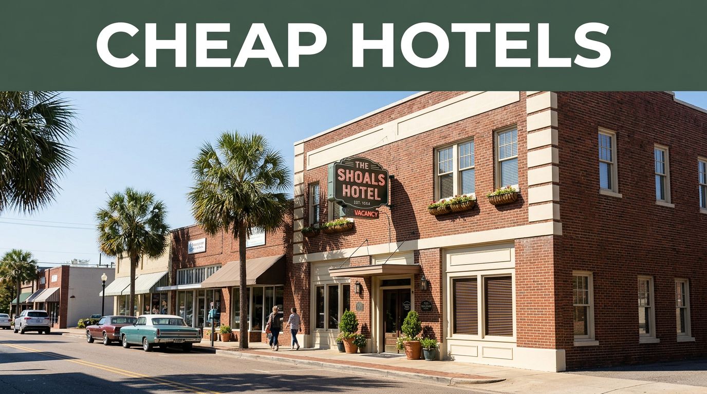 Cheap Hotels in Muscle Shoals: Where to Stay for Less