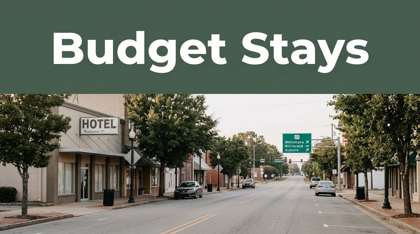 Cheap Hotels in Tallassee AL: Nearby Options That Work
