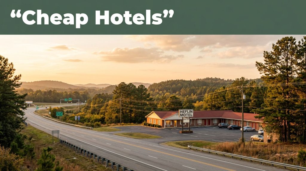 Cheap Hotels Near Hollis Crossroads in Cleburne County Alabama
