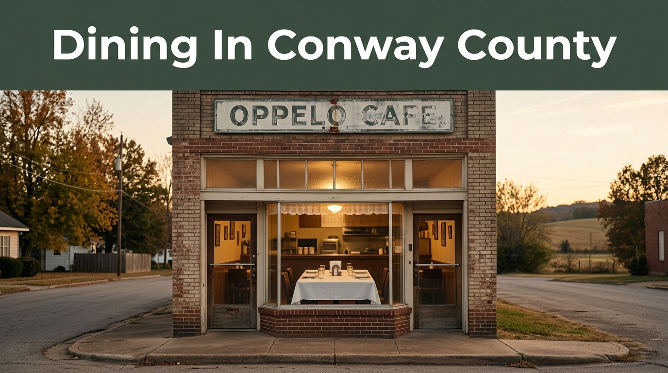 Dining Options in Oppelo and Conway County