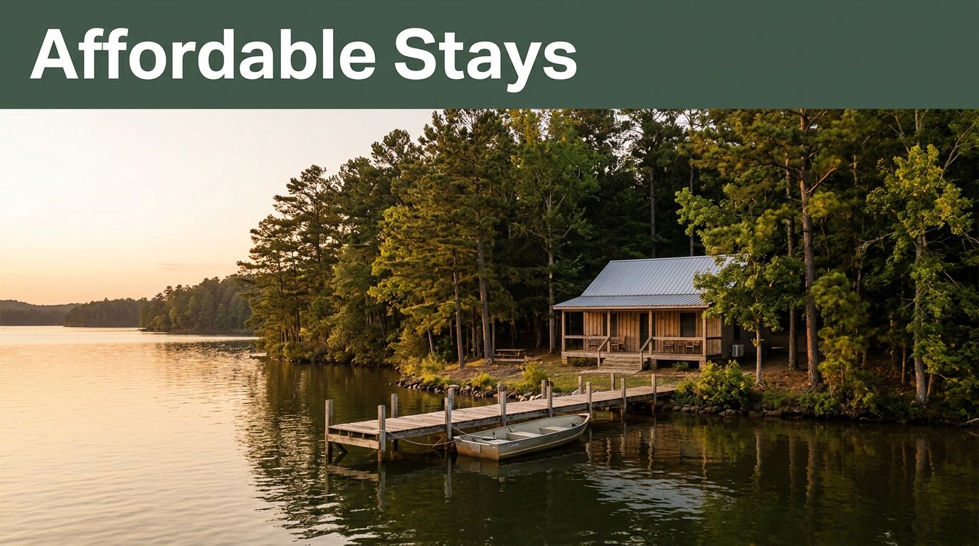 Finding Affordable Places to Stay Near Lake Wedowee