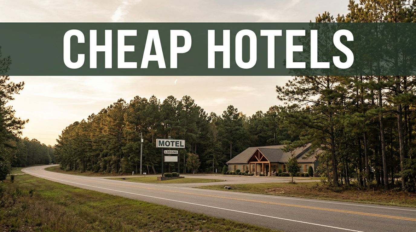 Finding Cheap Hotels in Gilbertown Choctaw County Alabama