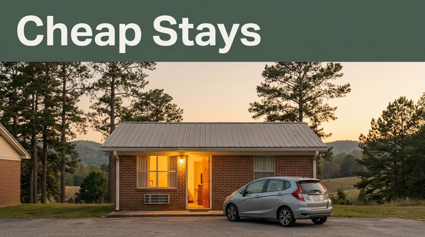 Finding Cheap Hotels Near Eclectic in Elmore County Alabama