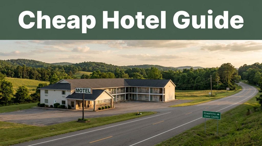 Finding Cheap Hotels Near Stewartville and Coosa County Alabama