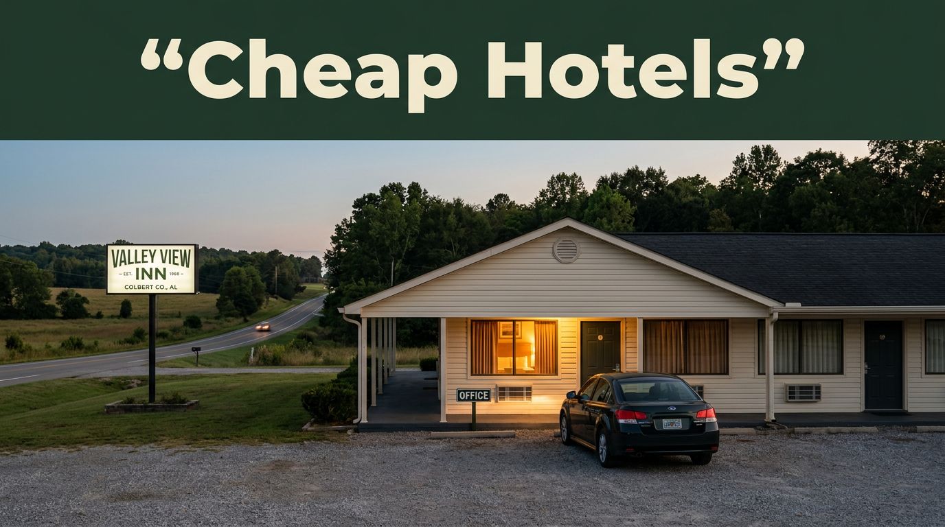 Finding the Right Cheap Hotels in Littleville Colbert County Alabama
