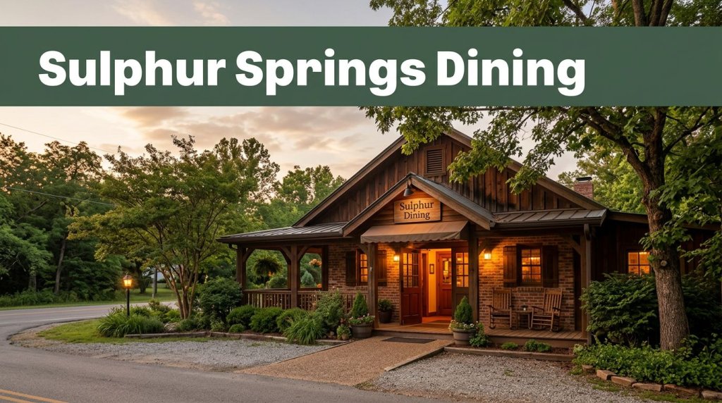 Sulphur Springs Arkansas Restaurants: The Local Answer