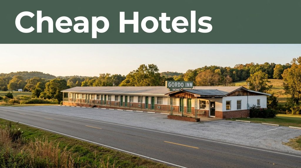 Where to Find Cheap Hotels in Gordo and Pickens County Alabama