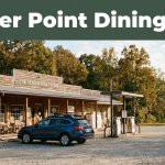 Rural Arkansas store with fuel pumps, a deli entrance, and a parked vehicle.