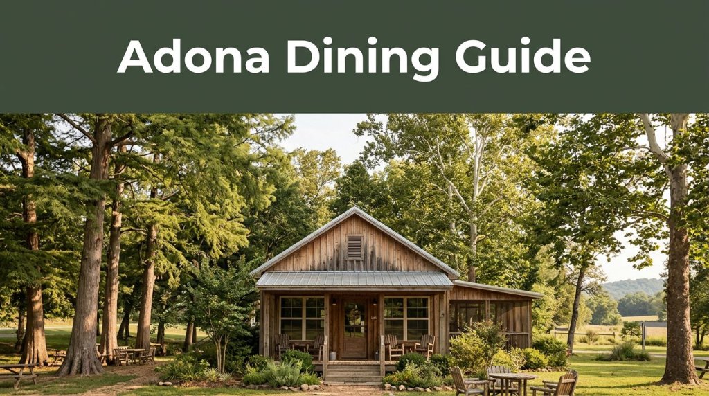 best restaurant Adona Arkansas