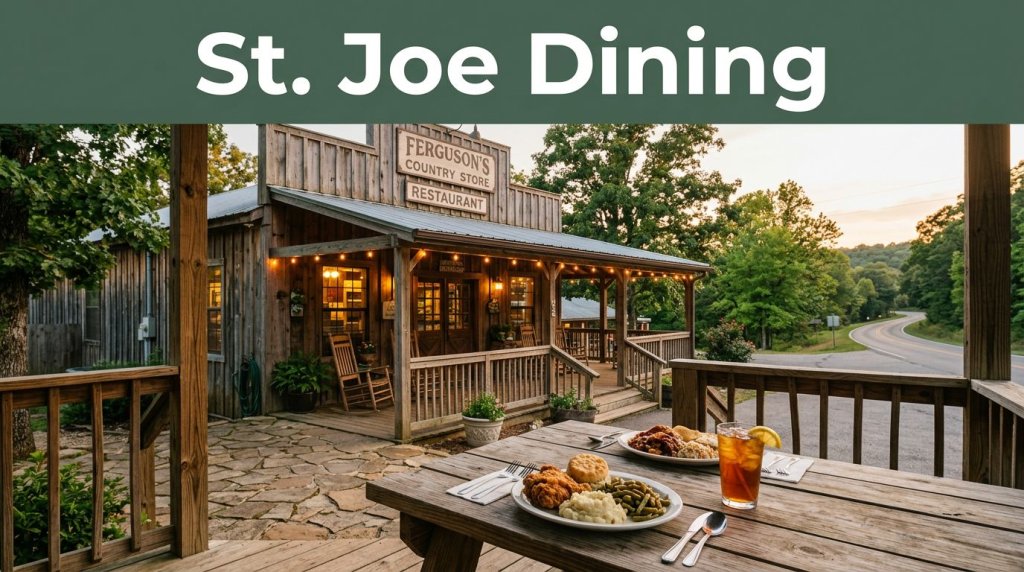 best restaurant St Joe Arkansas