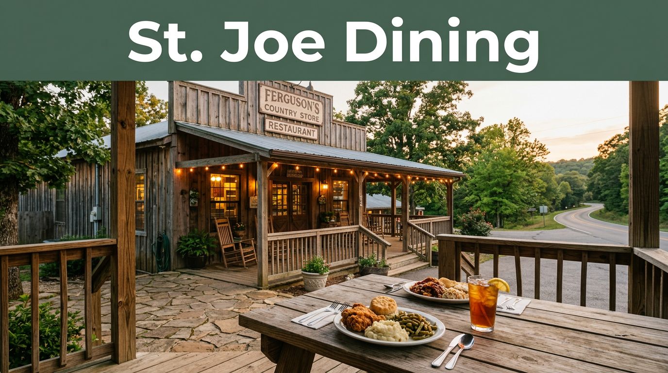 best restaurant St Joe Arkansas