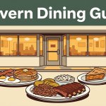 A Malvern diner storefront behind a plate of breakfast, barbecue, and pie.