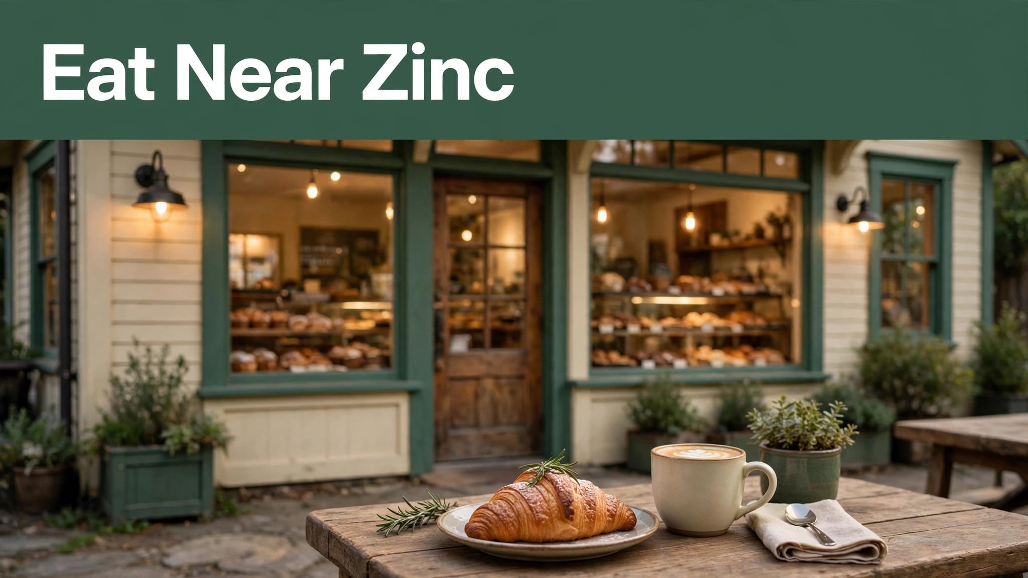 Zinc Arkansas restaurant
