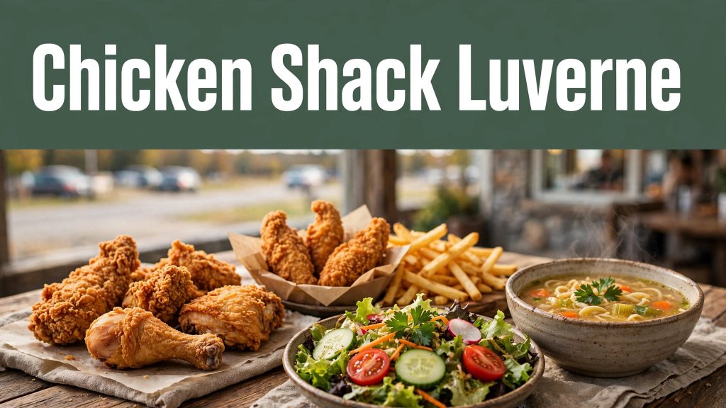 Chicken Shack Luverne menu