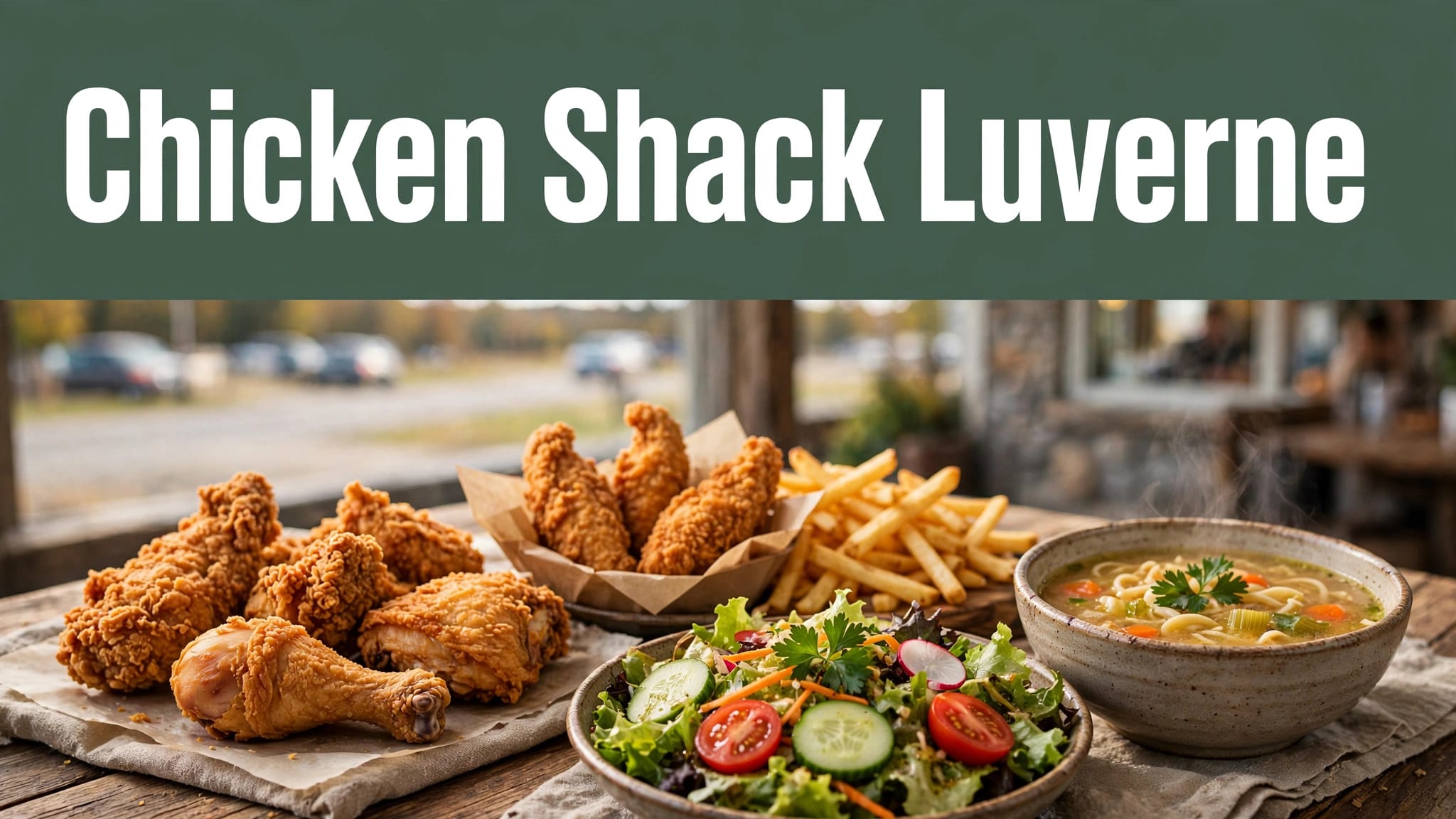 Chicken Shack Luverne menu