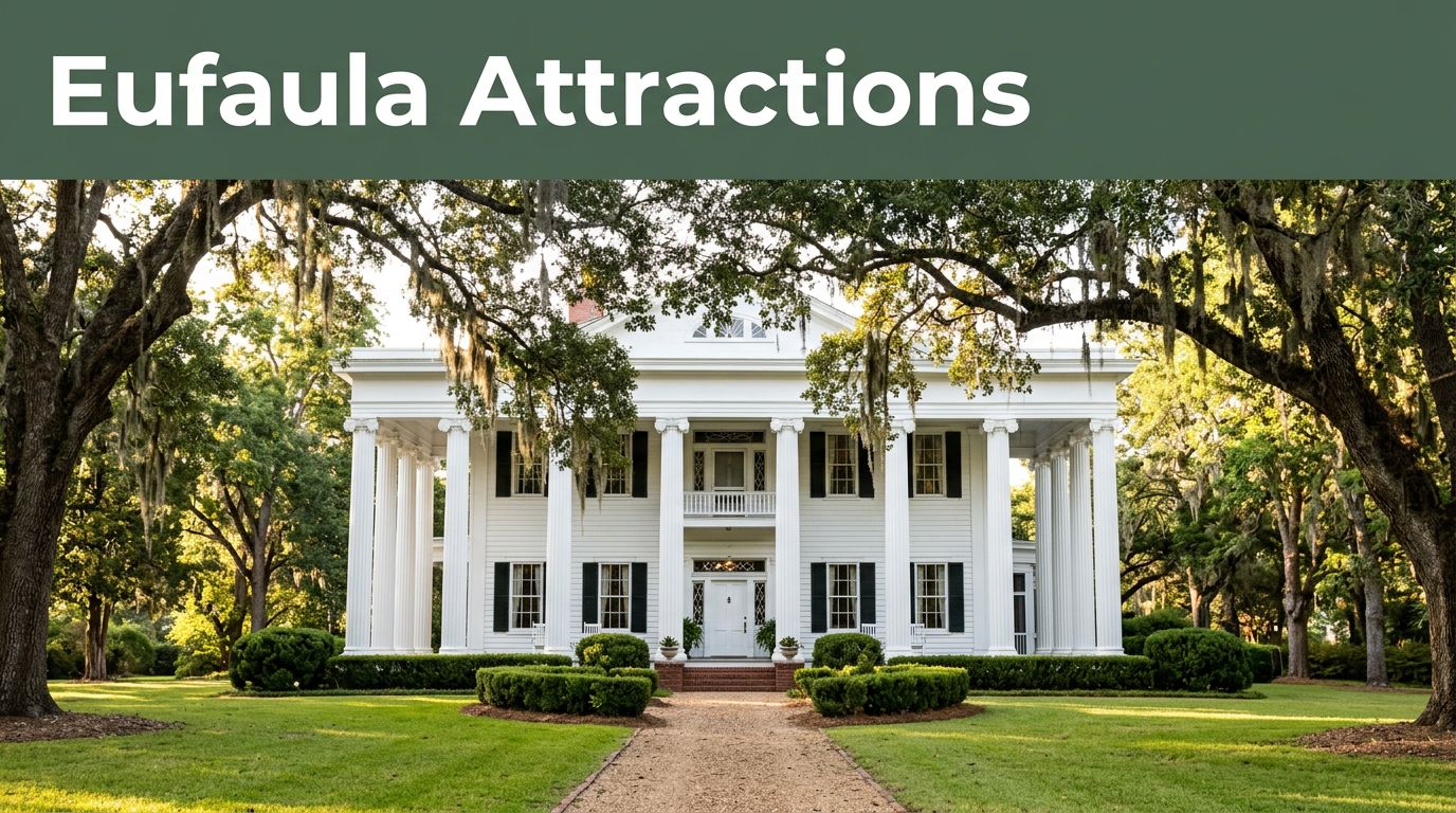 Eufaula Alabama attractions
