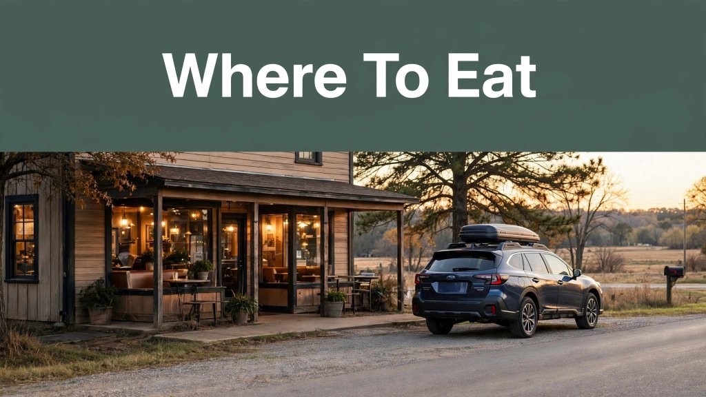 Tupelo Arkansas restaurants